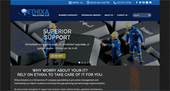 Desktop Screenshot of ethixa.com